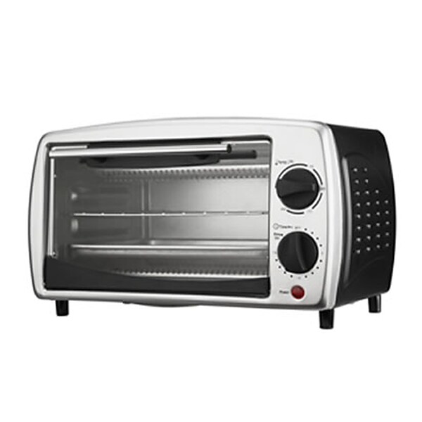 Oster 2132650 Oster 4-Slice Matte Black Compact Toaster Oven 2132650