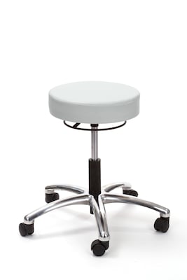 Brandt Airbuoy 17421RR 14" Pneumatic Stool with Ring Release, Dove Gray