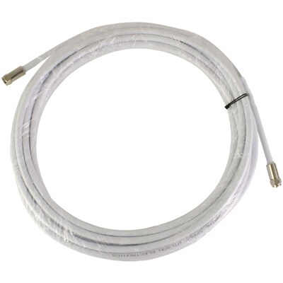 Wilson® 30 RG6 F/F Low Loss Coaxial Cable, White