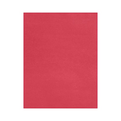 LUX Colored 8.5 x 11 Business Paper, 28 lbs., Holiday Red, 250 Sheets/Pack (81211-P-20-250)