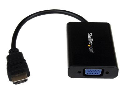 Black HDMI To VGA Video Adapter Converter