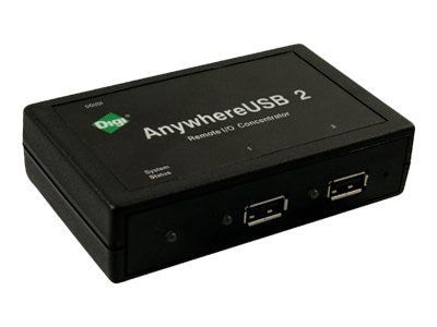 Black Anywhere USB/2 2Port USB Over IP Hub | Quill.com