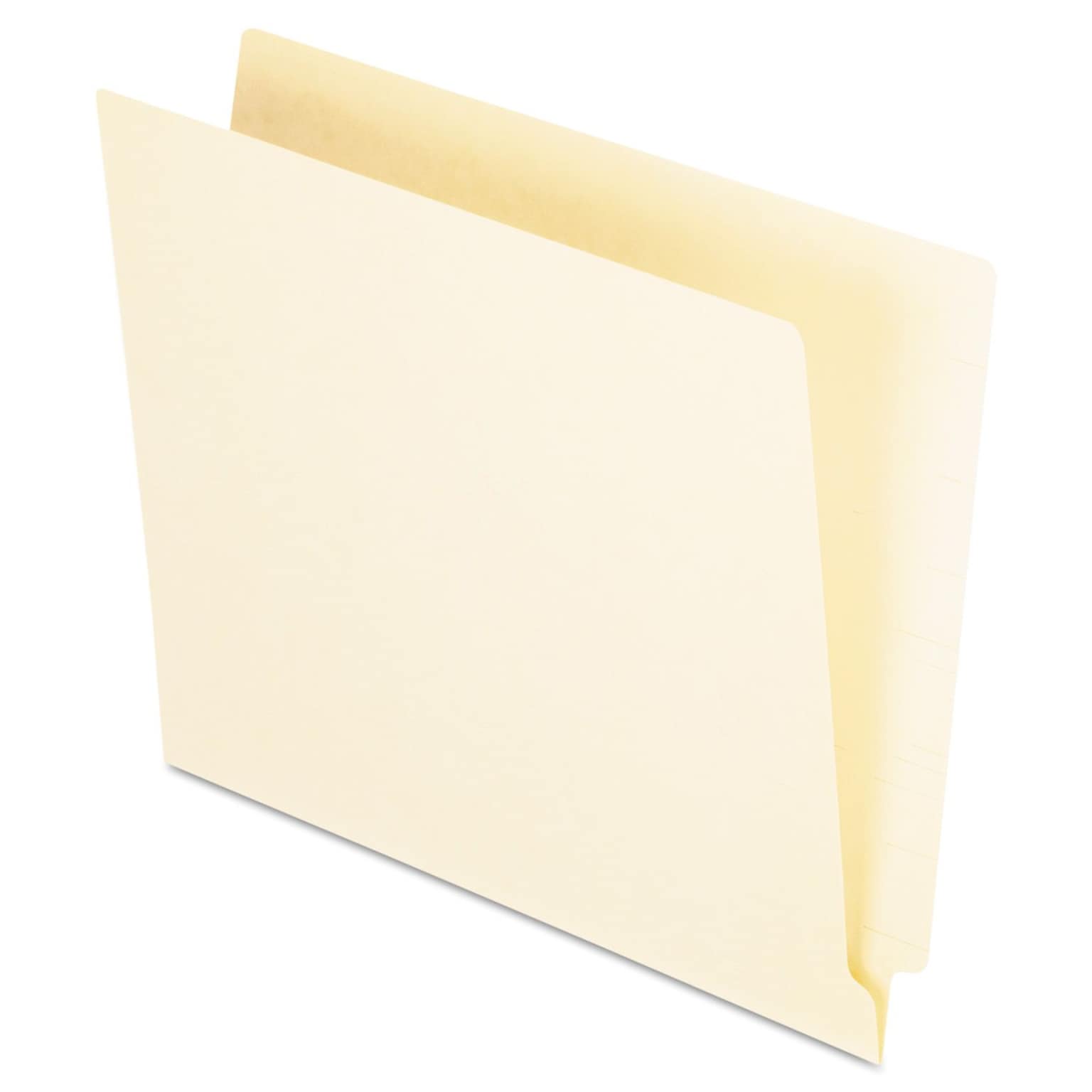Pendaflex Recycled End Tab File Folder, Straight Cut, Letter Size, Manila, 100/Box (PFX H110)