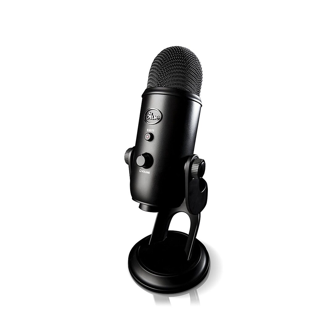 Blue Microphones Yeti Professional USB Microphone, Black | Quill.com