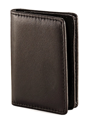 Samsonite Leather Business Card Holder (44092-1041) | Quill.com