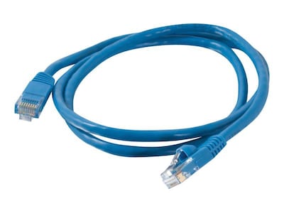 C2G 7ft Cat5e Snagless Unshielded (UTP) Network Patch Cable - Blue