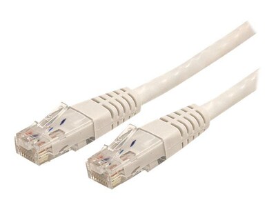 StarTech C6PATCH6WH Molded Cat6 Patch Cable; 6', White