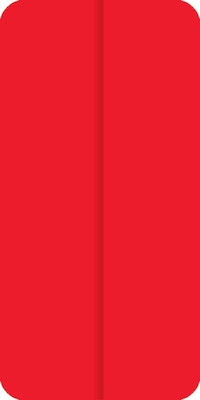 Medical Arts Press® Standard Color-Coding Labels; Red