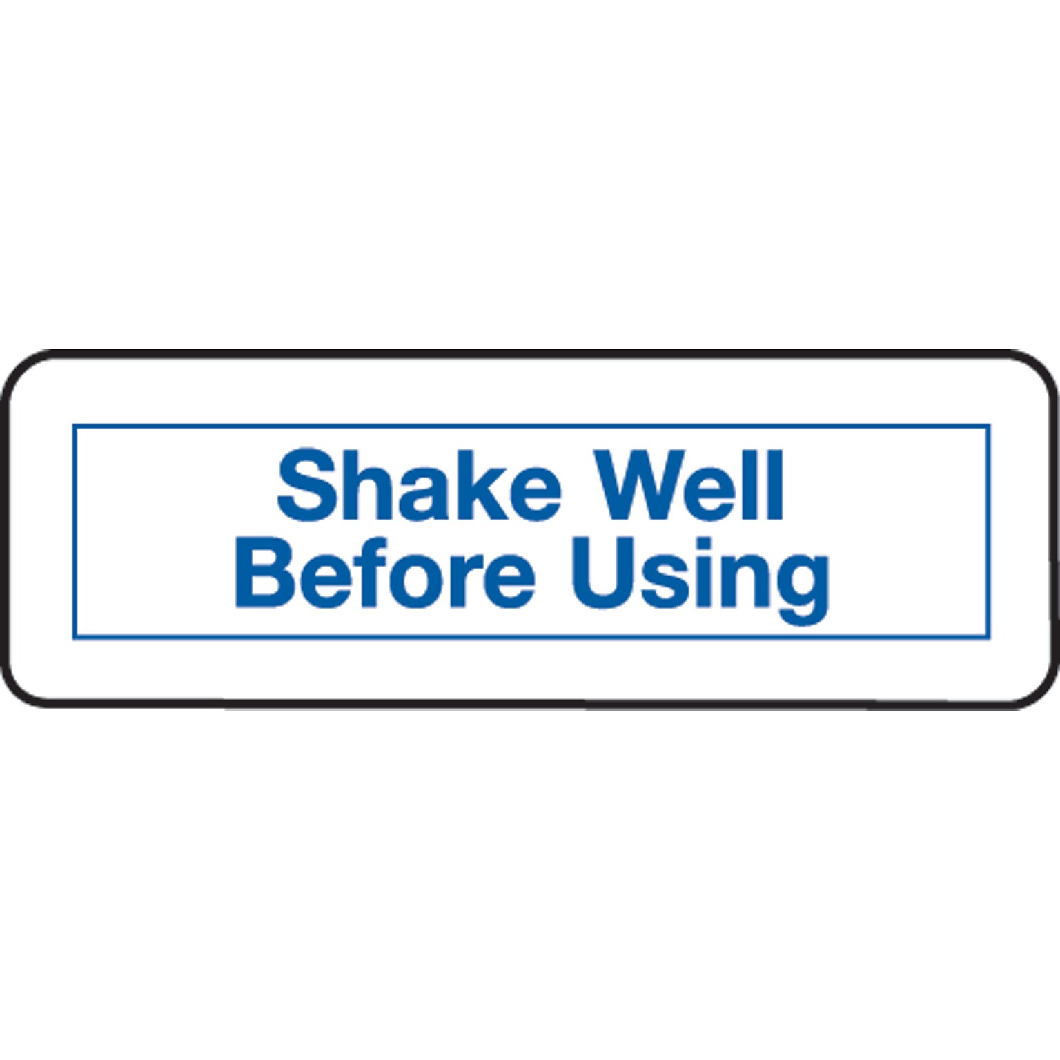 Medical Arts Press® Medication Instruction Labels, Shake Well Before Using, White, 1/2x1-1/2, 500 Labels