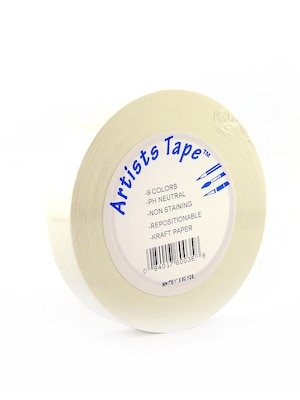 Pro Tapes White Artists Tape 1 In. X 60 Yd.