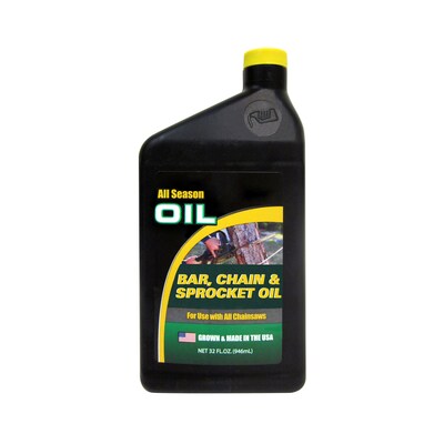 Sun Joe Chain Saw Bar; Chain and Sprocket Oil For All Sun Joe Chain Saws, 1-Qt. (SWJ-OIL)