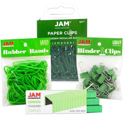 small green rubber bands
