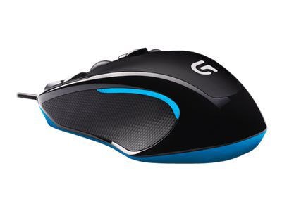 Logitech ® 910-004360 G300S USB Wired 9-Button Optical Gaming Mouse;  Black/Blue | Quill.com