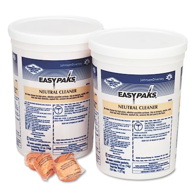 Easy Paks Neutral Cleaner, Pine Forest, 0.5 oz. Packets, 90/Tub, 2 Tubs/Carton (990653)