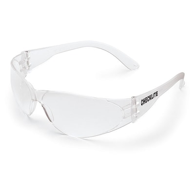 MCR Safety Checklite CL110 Safety Glasses, Clear (CL110EA)