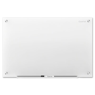 Quartet Infinity Glass Dry-Erase Whiteboard, 3' x 2' (G3624F)