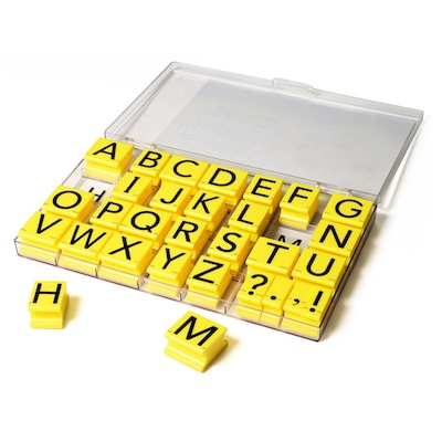 Educational Insights Jumbo Stamps, Uppercase Letters (EI-1616)