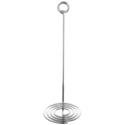 American Metalcraft 12 Swirl Base Number Stand, Chrome (NSC12)