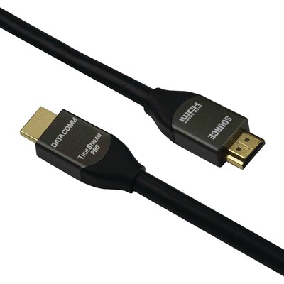DataComm 46-1020-BK 20 HDMI Audio/Video Cable, Black