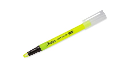 Sharpie Clear View Stick Highlighters, See-Through Chisel Tip