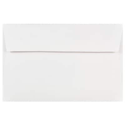 JAM Paper A9 Invitation Envelopes, 5.75 x 8.75, White, Bulk 250/Box (4023213H)