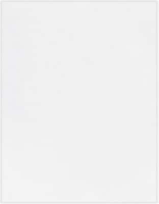 LUX 100 lb. Cardstock Paper, 11" x 17", White, 50 Sheets/Pack (1117-C-W-50)