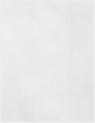 LUX® Cardstock, 11 x 17, White Linen, 50 Qty (1117-C-WLI-50)