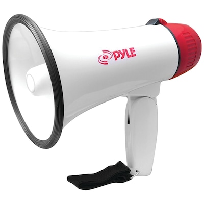 Pyle Pro PMP20 Megaphone/Bullhorn, White