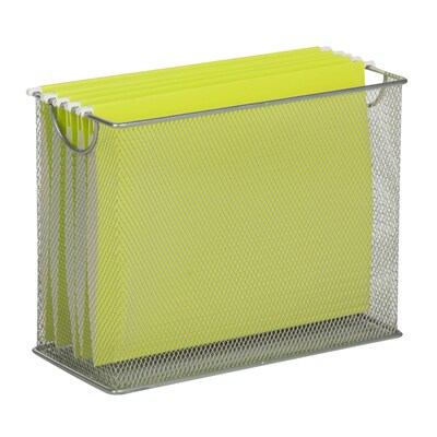 Honey Can Do Mesh Tabletop File, Silver (OFC-03303)