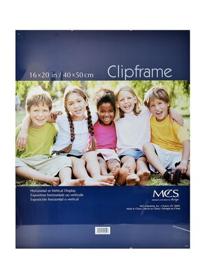 Mcs Clip Frame 16 In. X 20 In. (55620)