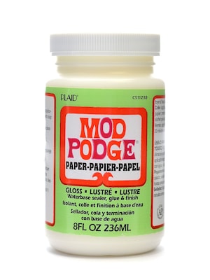 Plaid Mod Podge Medium Formulas Paper Gloss 8 Oz. [Pack Of 2] (2PK-CS11238)