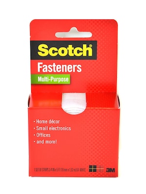 Scotch Fasteners 3/4 In. X 5 Ft. Roll White Multi-Purpose [Pack Of 2] (2PK-RF7040)