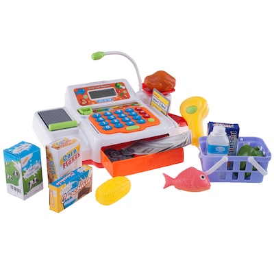 Hey! Play! Pretend Electronic Cash Register w/ Real Sounds & Functions