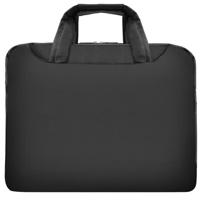 Vangoddy NineO Laptop Messenger Bag, Grey/Purple (NBKLEA295) | Quill.com