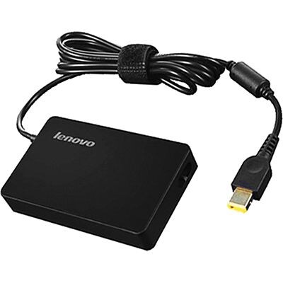 Lenovo® ThinkPad 65W Slim Tip AC Adapter, Black | Quill.com