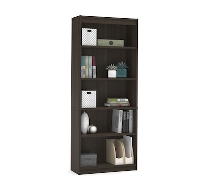 Bestar® Standard Bookcase in Dark Chocolate