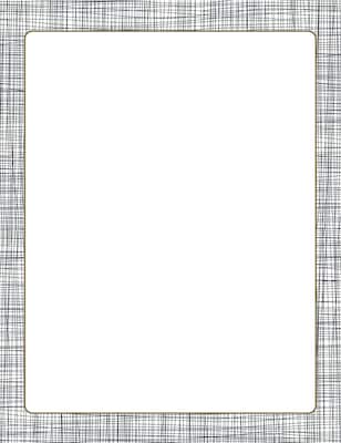 Great Papers! Everyday Letterhead, Cross Stitch, 80/Pack (2015115)