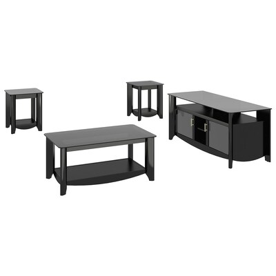 Bush Furniture Aero TV Stand (up to 60 inch) w/ Coffee 