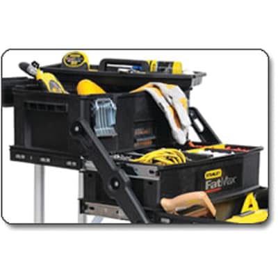 STANLEY® 020800R FatMax® 4-in-1 Mobile Work Station, Black | Quill.com