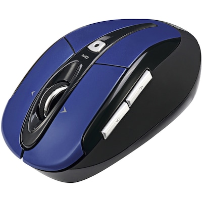 Adesso iMouse iMouseS60L Wireless Optical Mouse, Blue