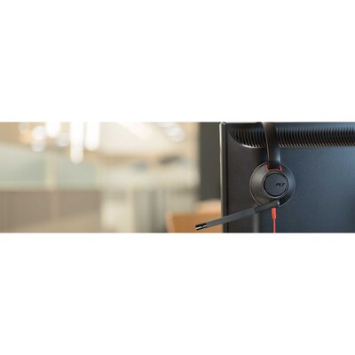 Poly Blackwire 5210 USB-C USB-C Noise Canceling Mono Computer Headset, Unified Communcations Certified  (805H4AA)