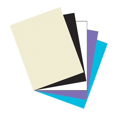 Pacon Array 65 Lb. Cardstock Paper 8.5 X 11 Black 100 Sheets