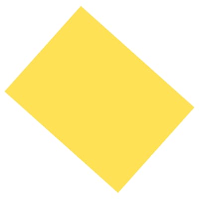 Pacon Cardstock Poster Board, 22 x 28, Yellow, 25/Pack (PAC53831)