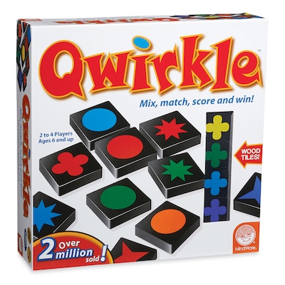 Mindware Qwirkle Board Game, Grades Kindergarten - 6 (MWA32016W)