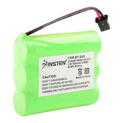 Insten 800mAh 3.7 V Ni-MH Cordless Phone Battery For Uniden BT-905