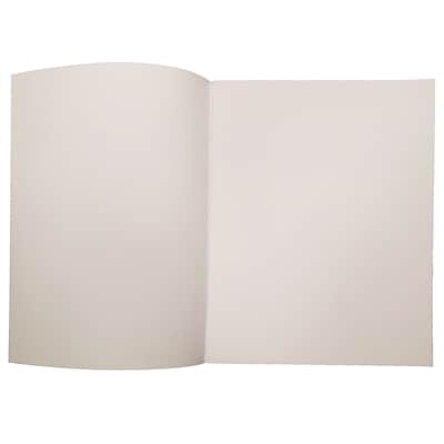 Flipside Journal, 8.5" x 11", White, Blank, 28 Pages, 24/Set (FLPBK524)