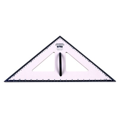 Learning Advantage™ 45/45/90 Degree Dry Erase Magnetic Triangle