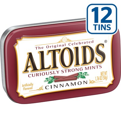 Altoids Cinnamon Mints, 21.12 oz., 12/Pack (209-00484)