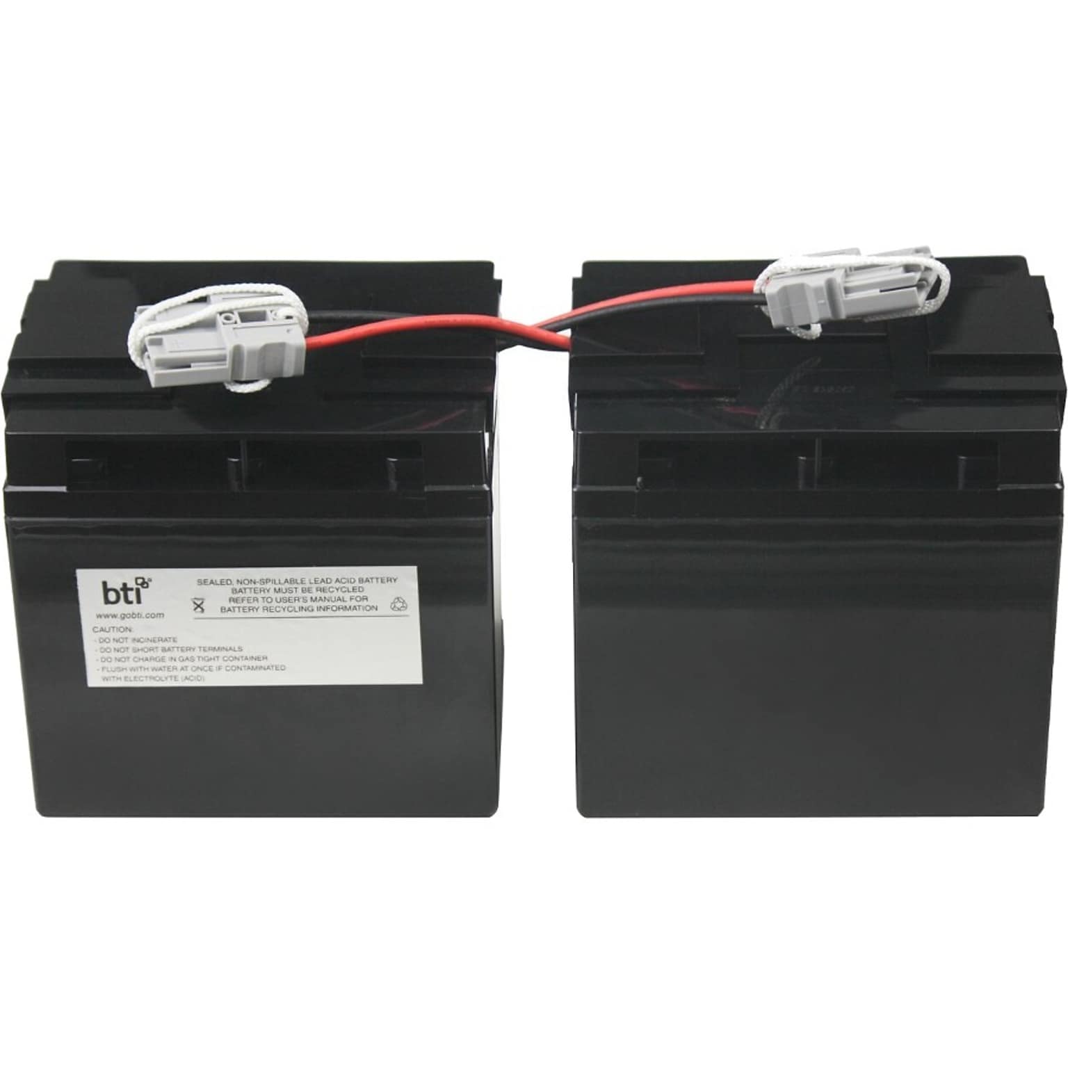 BTI Replacement Battery UPS, 12V, Each (RBC55-SLA55-BTI)