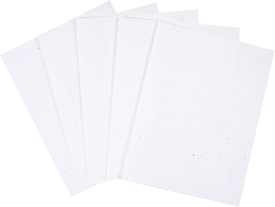 Quill Brand® Cover Stock Paper, 8 1/2 x 11, White, 250 sheets